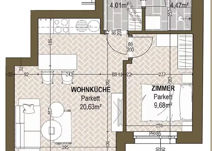 Moderne Ruheoase Mit Balkon Апартаменти Відень